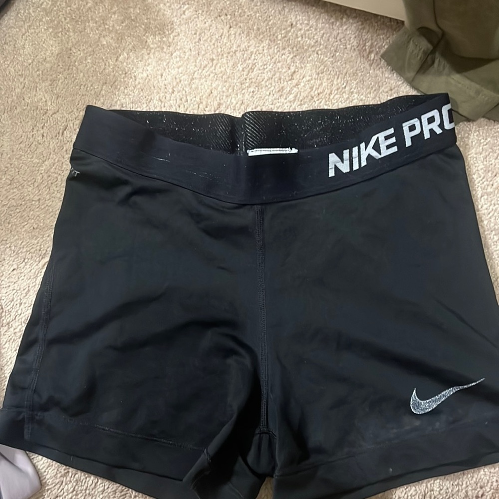 black nike pro spandex